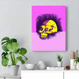 Pensive Skull - Canvas Print