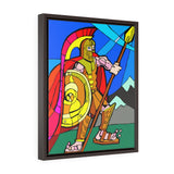 Spartan - Framed Canvas Print