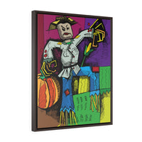 Scarecrow - Framed Canvas Print