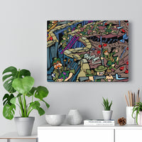 Over the Top - Canvas Print