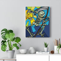 Skeleton Lantern - Ankor - Canvas Print