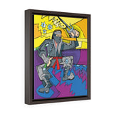 Ninja - Framed Canvas Print