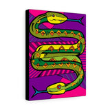 Two headed Snake - Amphisbaena - Canvas Print