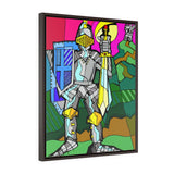 Good Knight - Framed Canvas Print