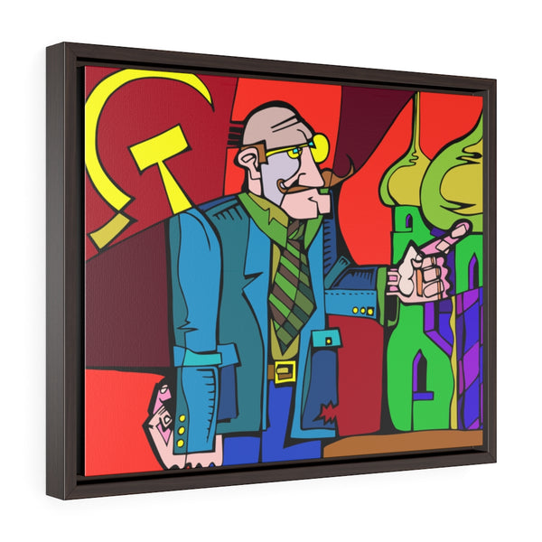 The Oligarch - Framed Canvas Print