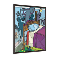 Shadow People - Framed Canvas Print