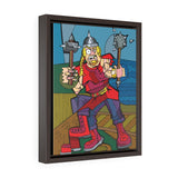 Viking - Framed Canvas Print