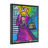 The Oracle - Framed Canvas Print