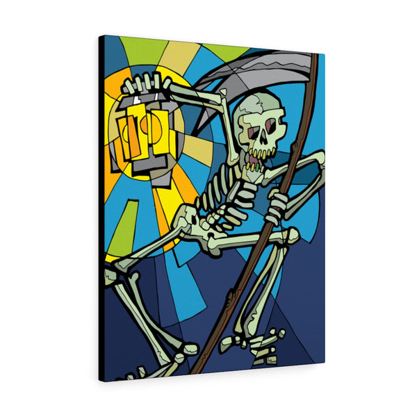 Skeleton Lantern - Ankor - Canvas Print