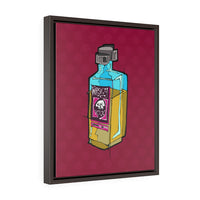 Whiskey - Framed Canvas Print