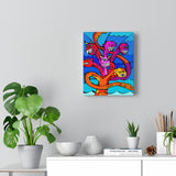 Sea Serpent - Scyllia - Canvas Print
