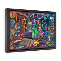 The Ripper must be caught - Framed Canvas Print