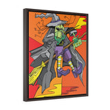 Classic Witch - Framed Canvas Print